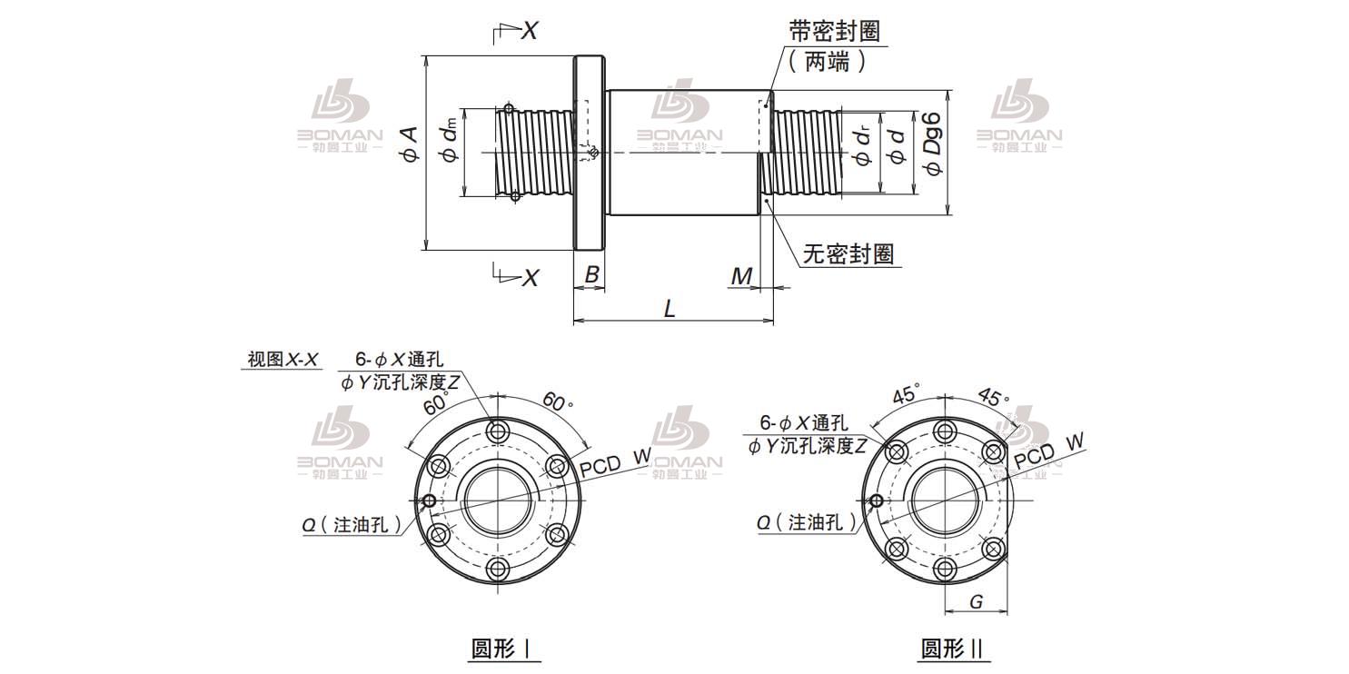 SFD4006-4-NSK SFD滚珠丝杠