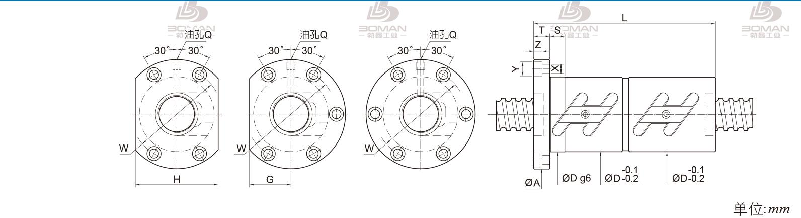 PMI FDWC3612 pmi丝杆安装视频