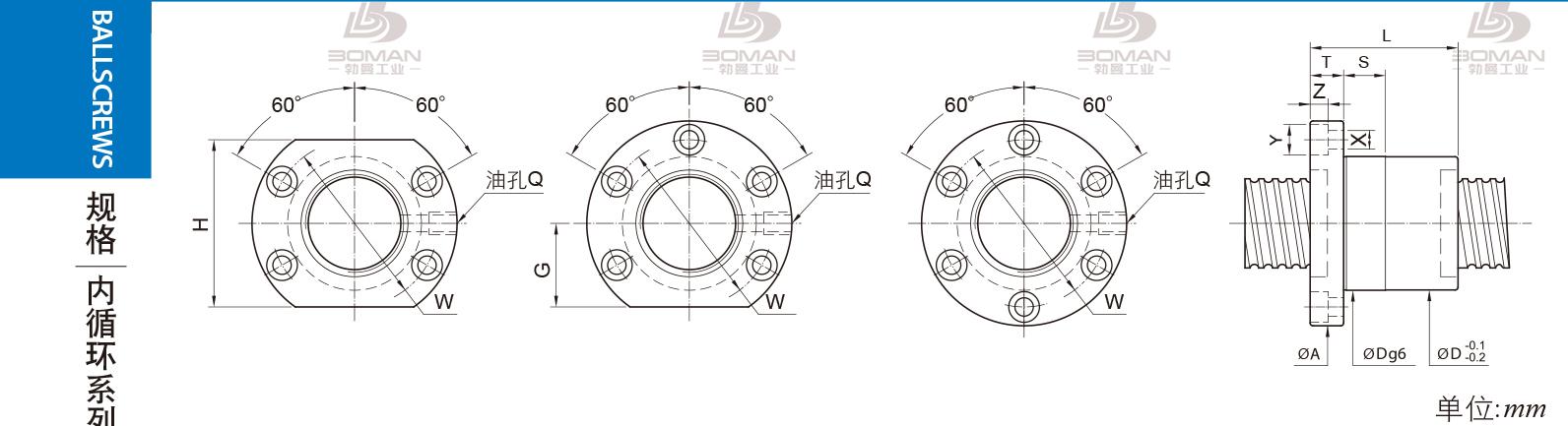 PMI FSIC5006-4 pmi丝杆代理