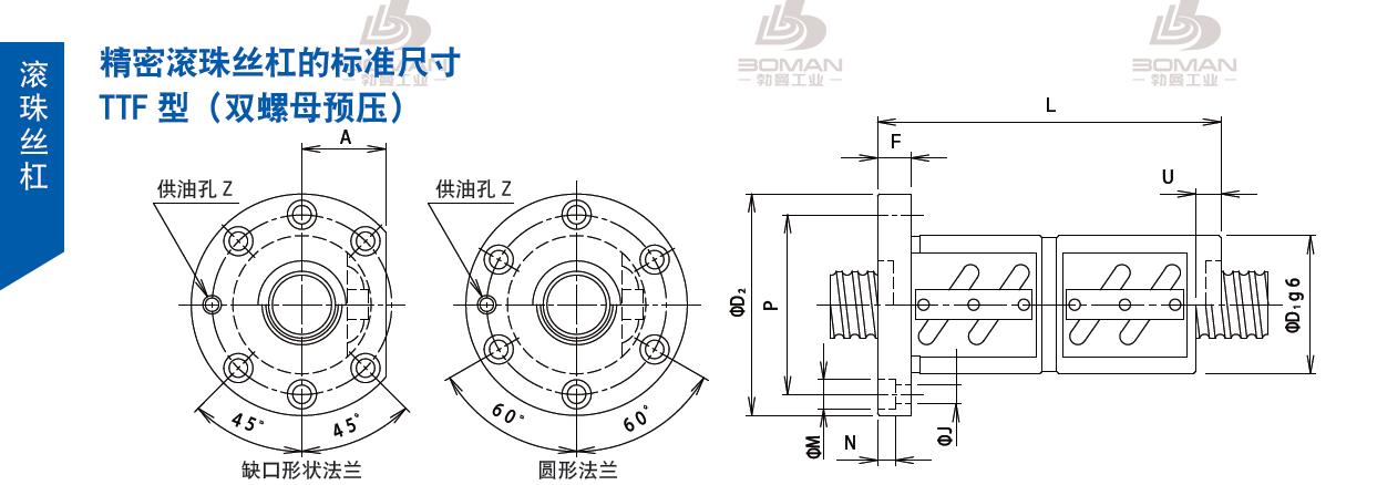 TSUBAKI 16TTFJ5 tsubaki 丝杠